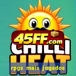 rpgs mais jogados do mundo